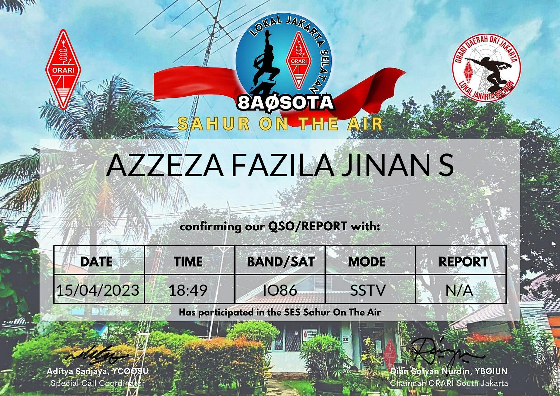 QSL Card